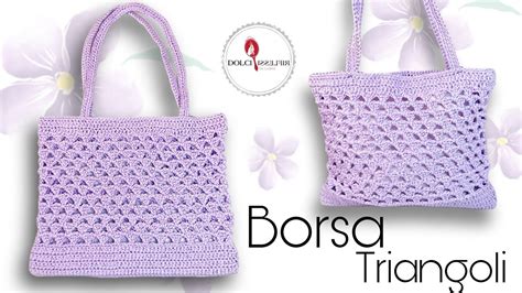 borsa uncinetto prada con noccioline|TUTORIAL BORSA UNCINETTO .